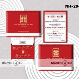 Thiệp cưới Hiếu Nguyễn thiết kế